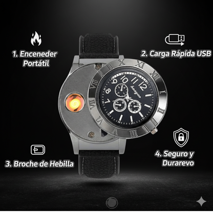 RELOJ ENCENDEDOR | LLEVA FOSSL NEUTRA DE REGALO
